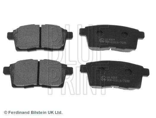 BLUE PRINT Комплект тормозных колодок, дисковый тормоз ADM54298